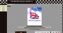 Desktop Screenshot of britishpolicehelmet.co.uk