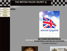 Tablet Screenshot of britishpolicehelmet.co.uk